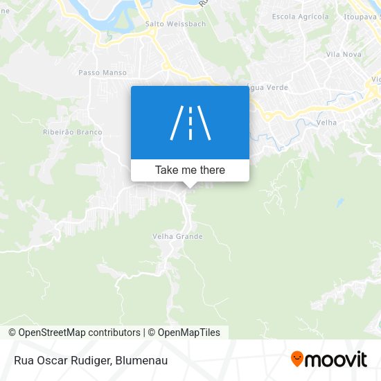 Rua Oscar Rudiger map