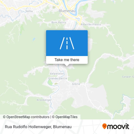 Rua Rudolfo Hollenweger map