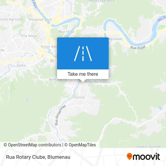 Rua Rotary Clube map