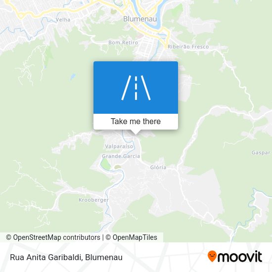 Rua Anita Garibaldi map