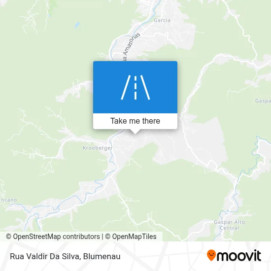 Rua Valdir Da Silva map
