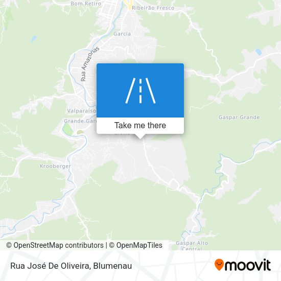 Rua José De Oliveira map