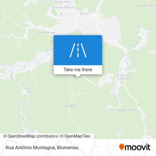 Rua Antônio Montagna map