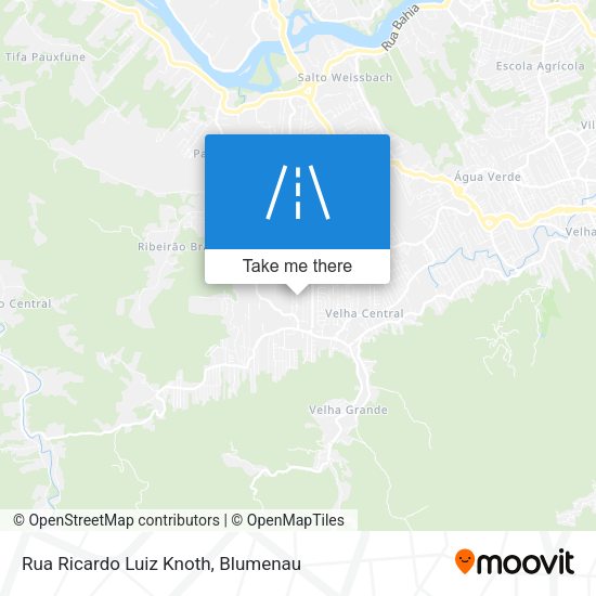 Rua Ricardo Luiz Knoth map
