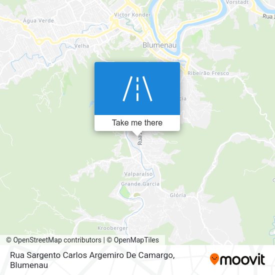Rua Sargento Carlos Argemiro De Camargo map