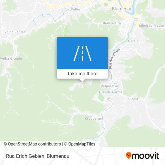 Rua Erich Gebien map