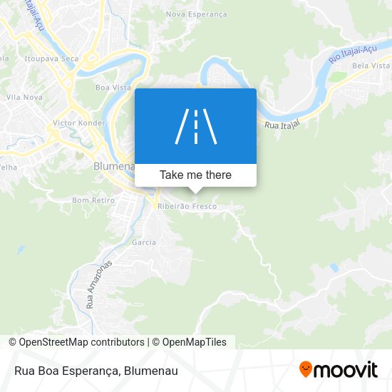 Rua Boa Esperança map