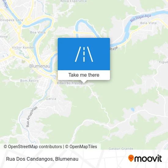 Rua Dos Candangos map