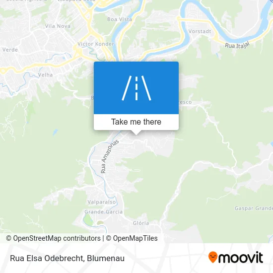 Rua Elsa Odebrecht map