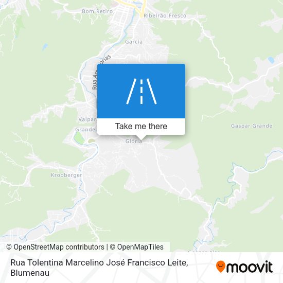 Rua Tolentina Marcelino José Francisco Leite map