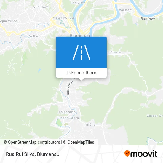 Rua Rui Silva map