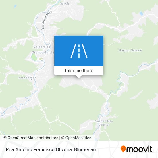 Rua Antônio Francisco Oliveira map