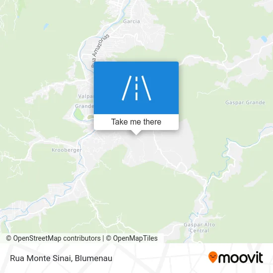 Rua Monte Sinai map