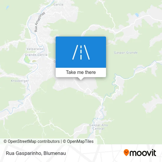Rua Gasparinho map