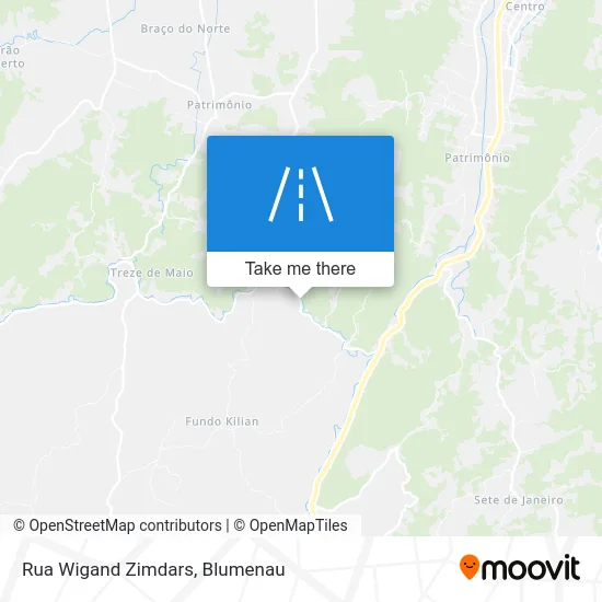 Rua Wigand Zimdars map