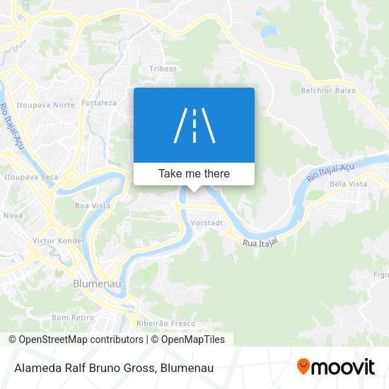 Alameda Ralf Bruno Gross map