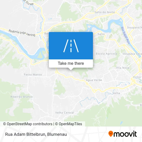 Rua Adam Bittelbrun map