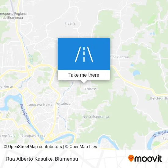 Rua Alberto Kasulke map