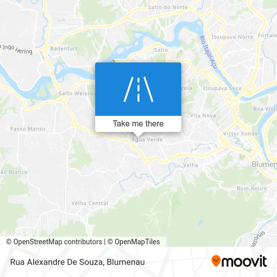 Rua Alexandre De Souza map