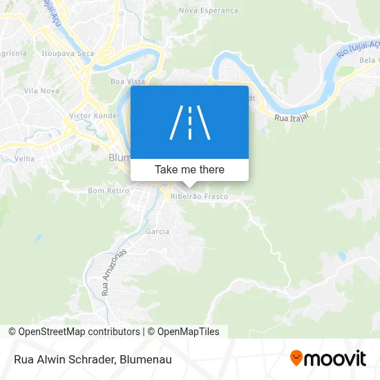 Rua Alwin Schrader map