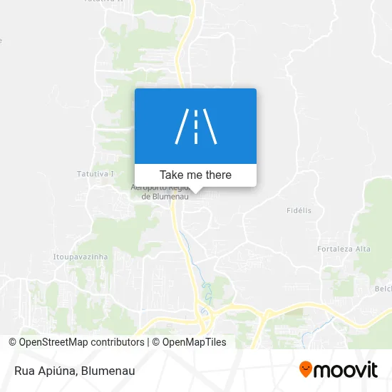 Rua Apiúna map