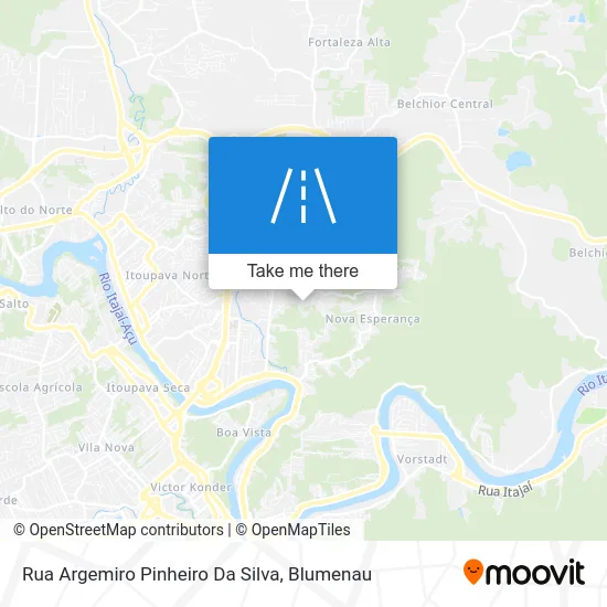 Rua Argemiro Pinheiro Da Silva map
