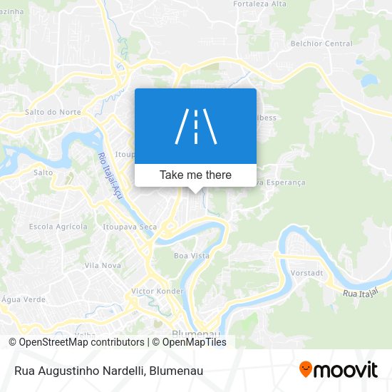 Rua Augustinho Nardelli map
