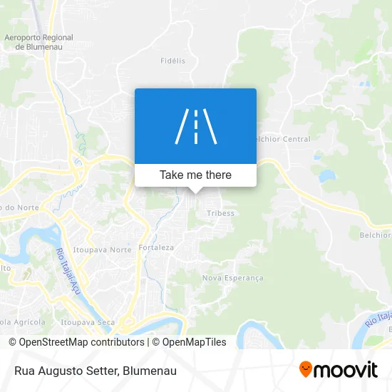 Rua Augusto Setter map