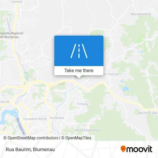 Rua Baurim map