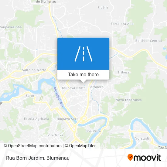 Rua Bom Jardim map