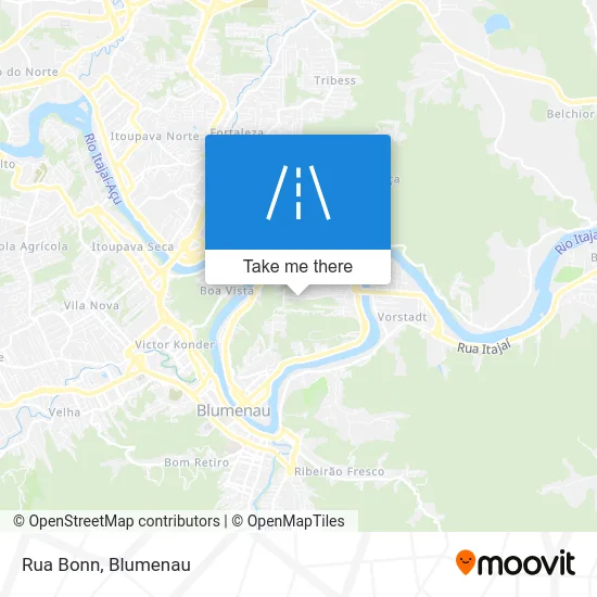 Rua Bonn map