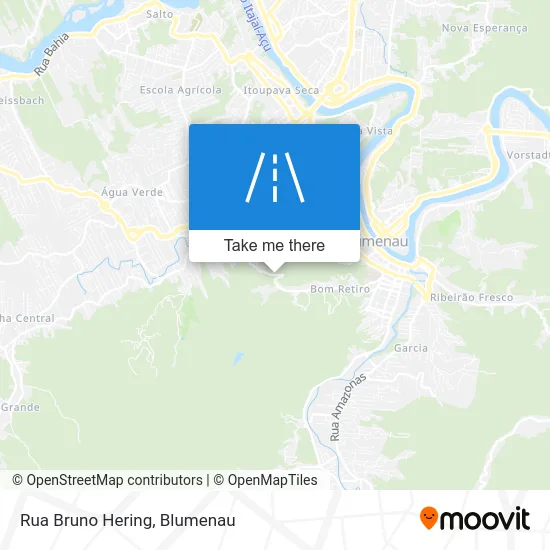 Rua Bruno Hering map