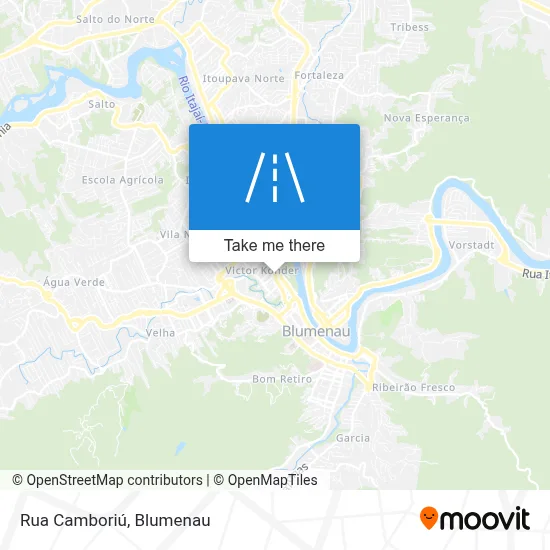 Rua Camboriú map