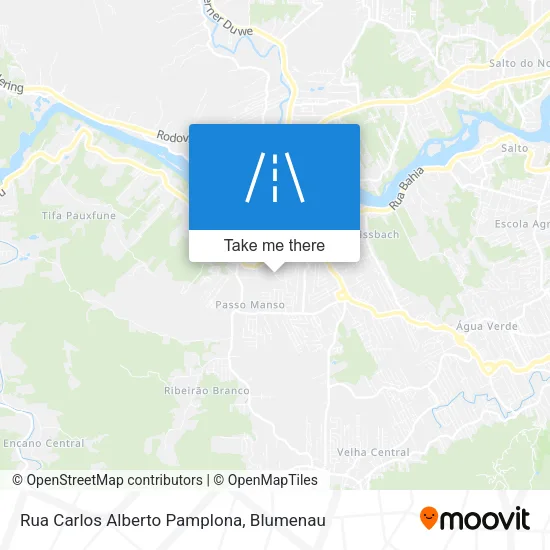 Rua Carlos Alberto Pamplona map
