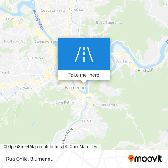 Rua Chile map