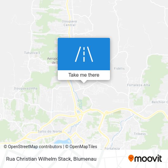 Rua Christian Wilhelm Stack map