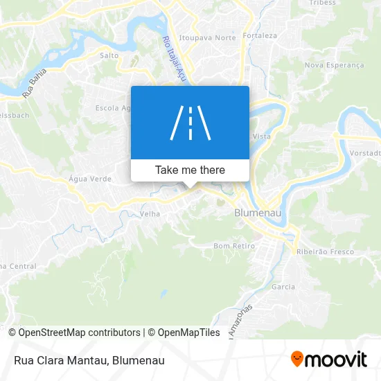Rua Clara Mantau map
