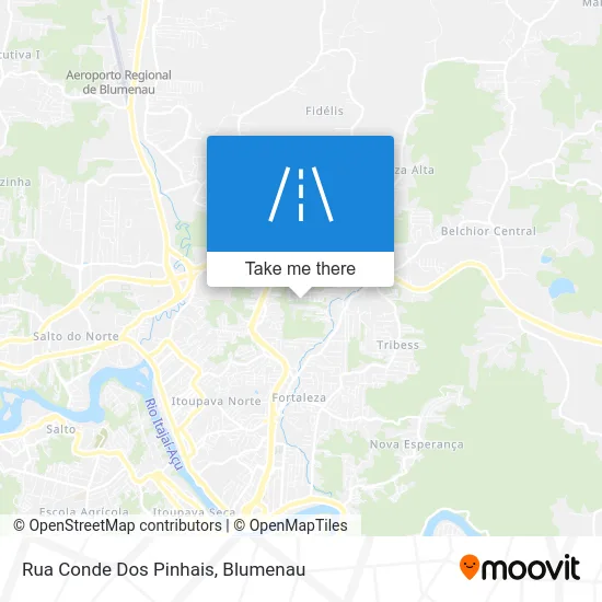 Rua Conde Dos Pinhais map