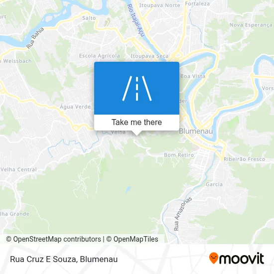 Rua Cruz E Souza map