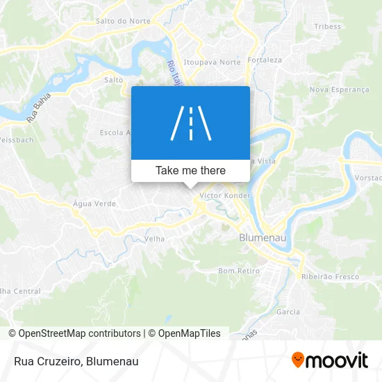 Rua Cruzeiro map