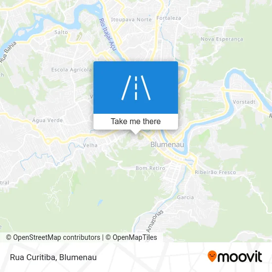 Rua Curitiba map