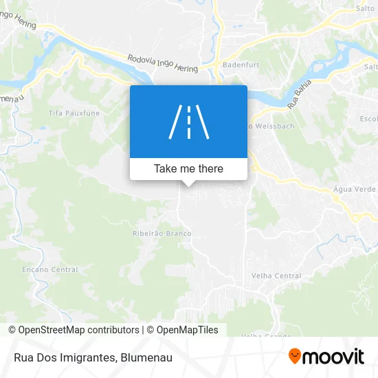 Rua Dos Imigrantes map