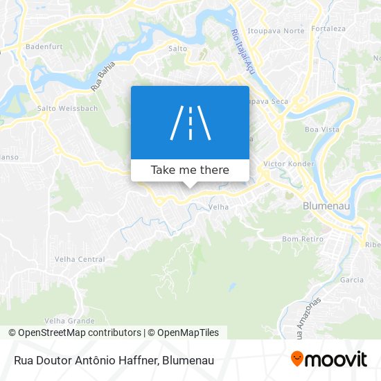 Rua Doutor Antônio Haffner map