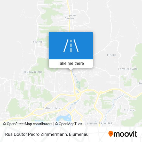 Rua Doutor Pedro Zimmermann map