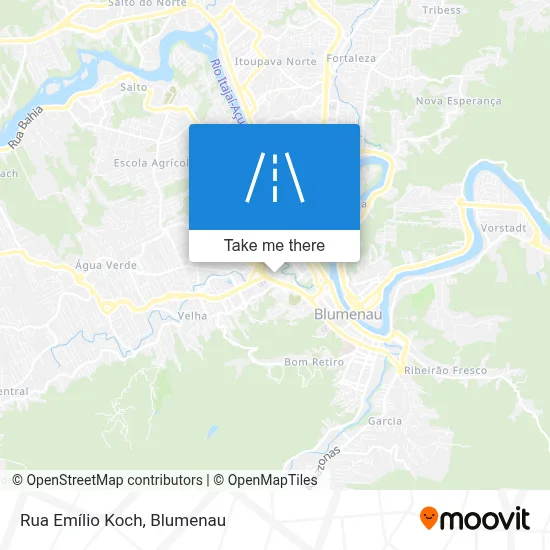 Rua Emílio Koch map