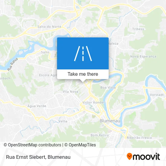 Rua Ernst Siebert map