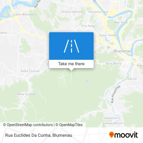 Rua Euclides Da Cunha map