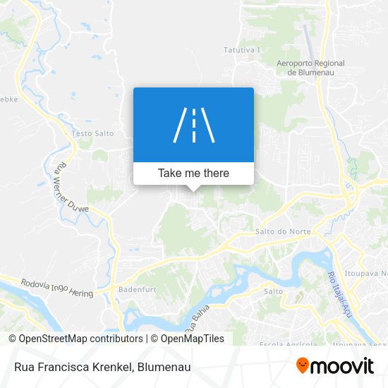 Rua Francisca Krenkel map