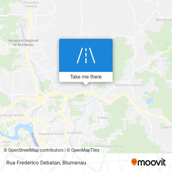 Rua Frederico Debatan map