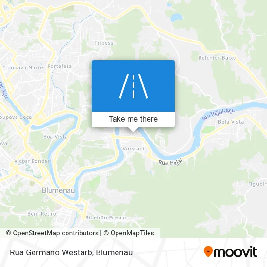 Rua Germano Westarb map